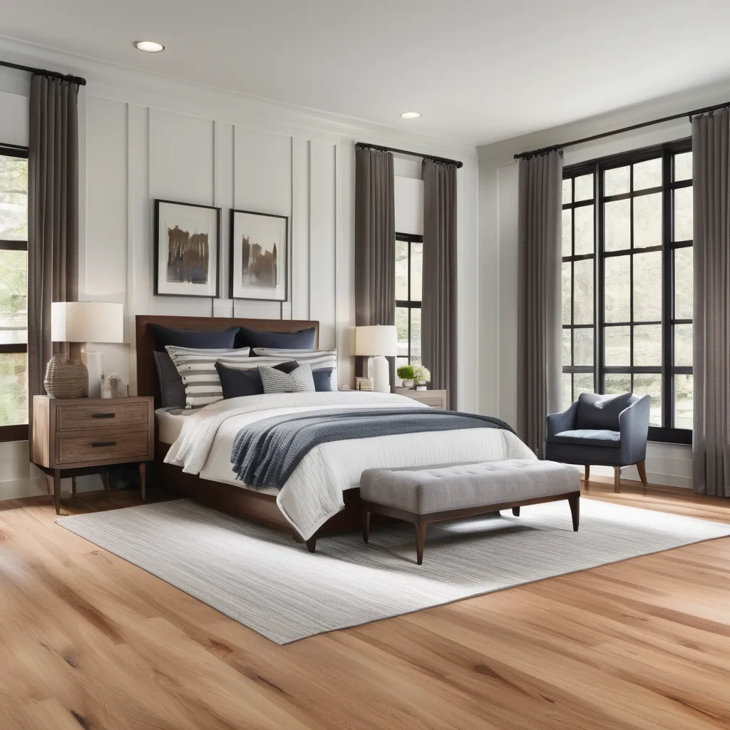 elegant refinished wood floors