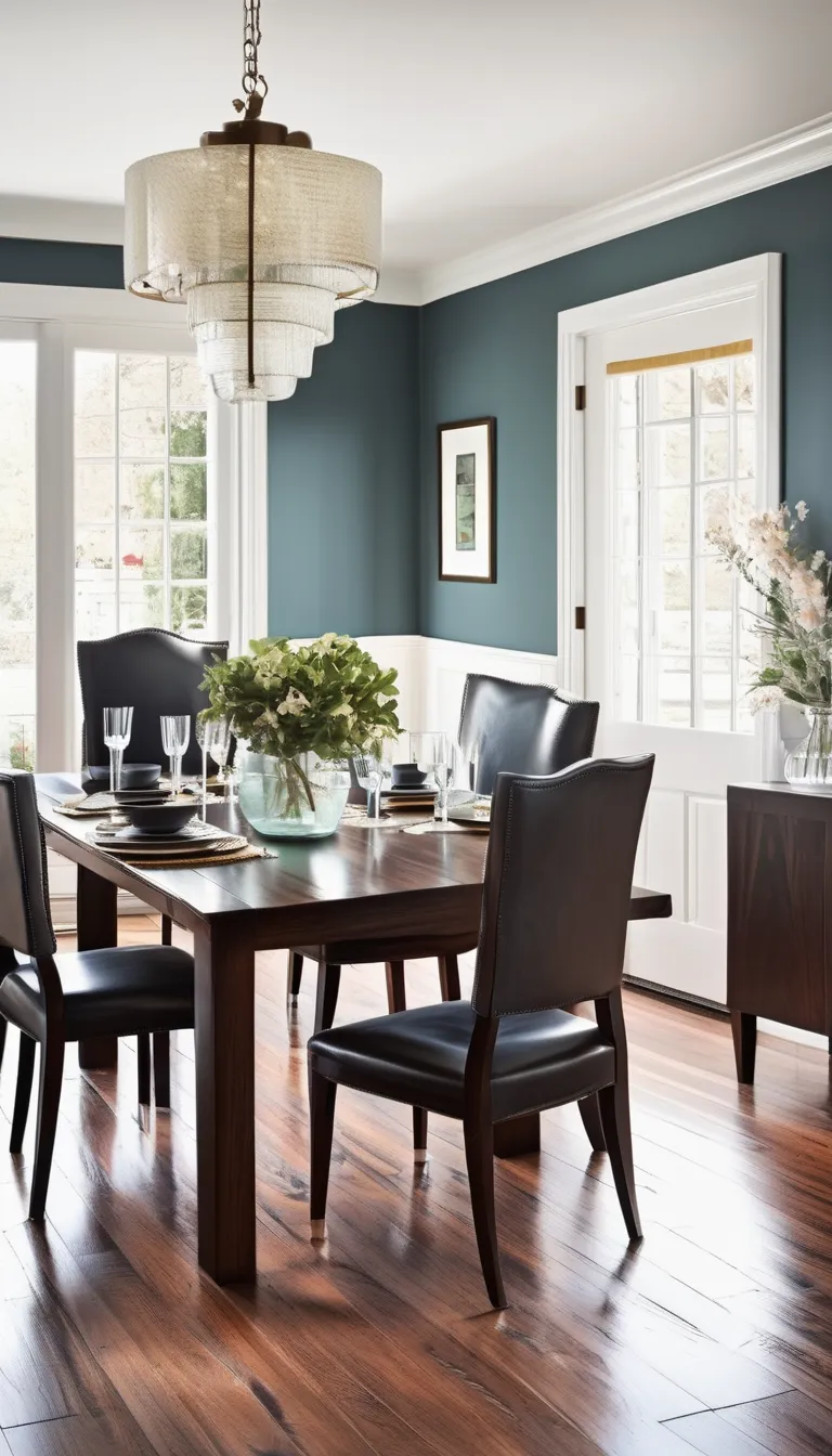 sanded and restored old dining room